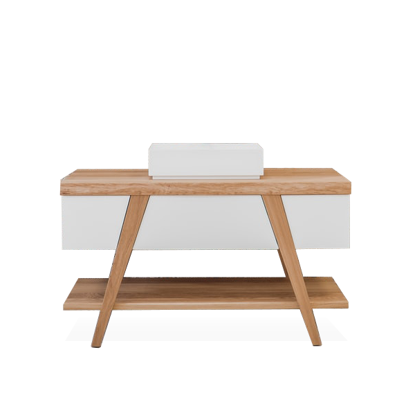 bathroom wooden table