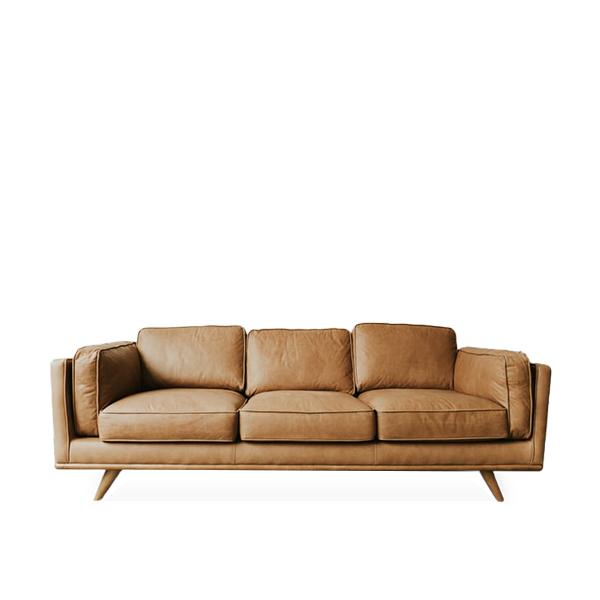 living room brown sofa