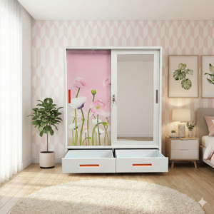 two door sliding wardrobe