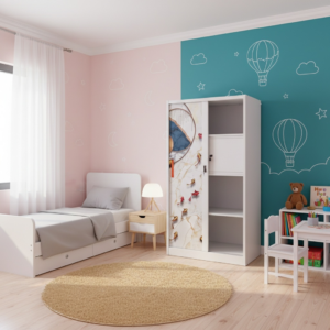 two door sliding wardrobe