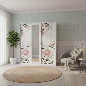 three door sliding wardrobe