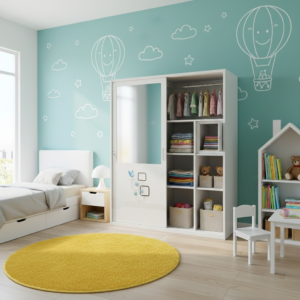 two door sliding wardrobe